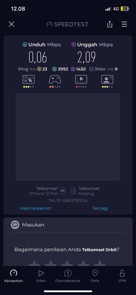 yobagustah's tweet photo. #telkomsel lemot amat. udah outdoor tetep sgtu aja speed nya https://t.co/wwdeq7CRBZ