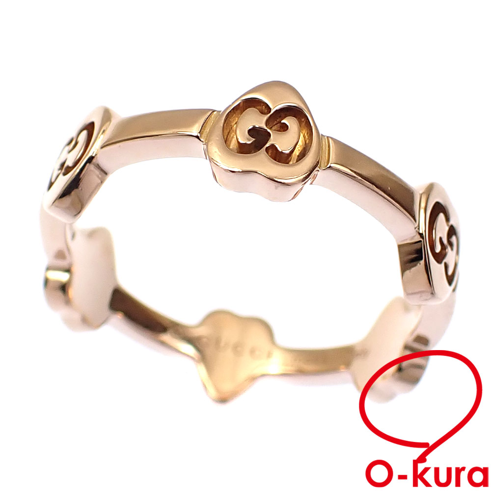 ✨販売中✨ グッチ（GUCCI） K18PG ハート アイコン リング 10.5号（11