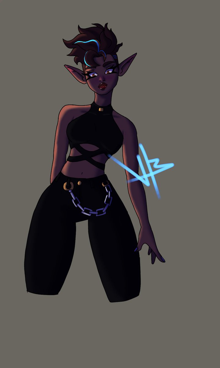 Bluejayi27's tweet photo. I give you my OC Maya! Not sure if I’ll keep the name just yet. #oc #art https://t.co/Ej7tvnkVWx