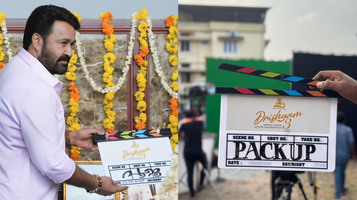 GulteOfficial's tweet image. #Drishyam3 :

The third installment of one of the biggest franchises.

Potential to be one of the highest grossers in Malayalam cinema.

Yet, it WRAPPED ITS SHOOT IN JUST 54 DAYS over a span of 2 months and 10 days.