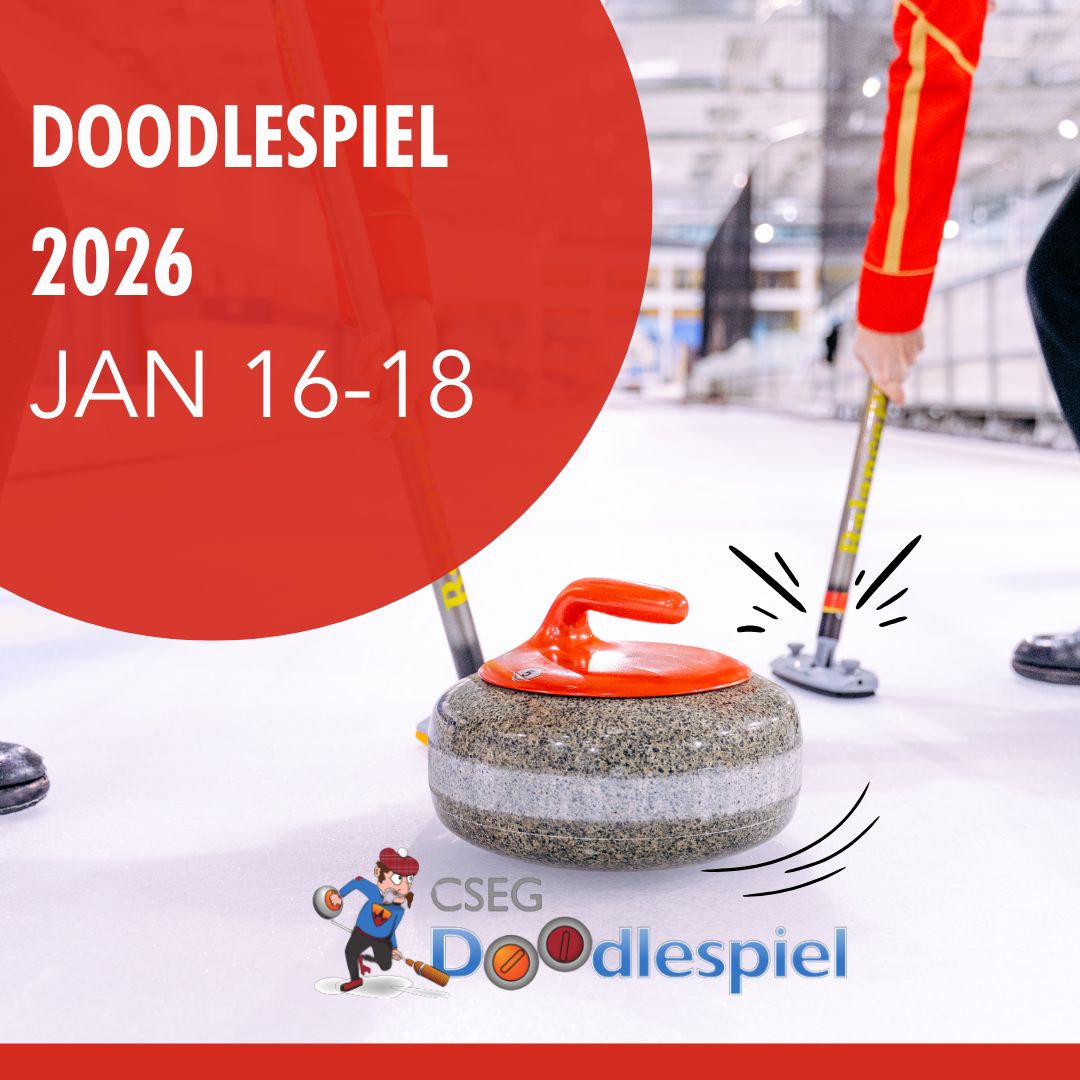If you haven't registered for next year's Doodlespiel, click below and get your name on the list! See you on the ice at one of the CSEG's favoured events!

doodlespiel.com

#curling #banff #geophysics