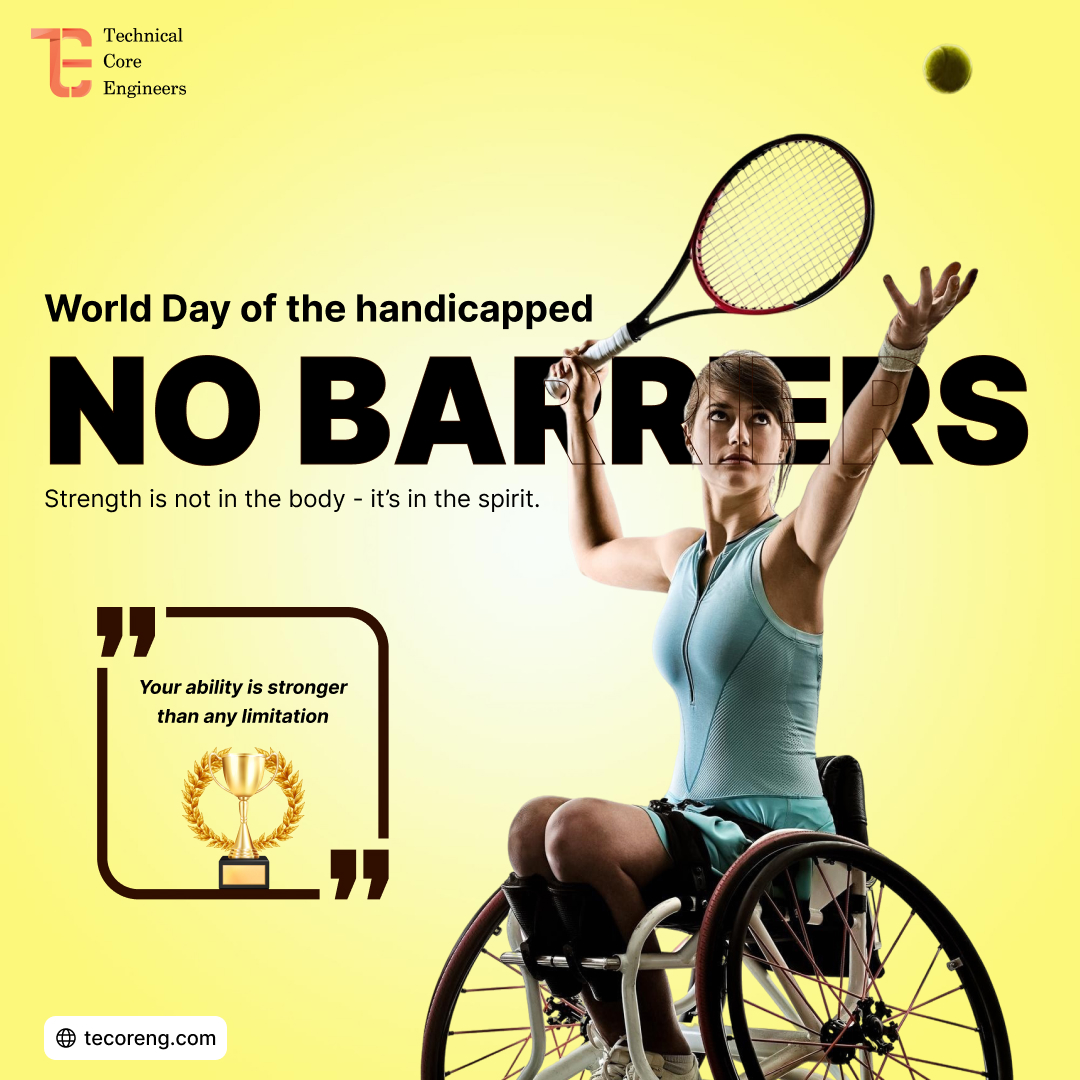 tecoreng's tweet photo. Strength isn’t in the body — it’s in the spirit.
On #WorldDisabilityDay, we celebrate those who break barriers every day.
Ability > limitation. 💛
.
.
#NoBarriers #InclusionMatters #AbilityNotDisability #RespectAll #Tecoreng https://t.co/QcmtOIaX1z