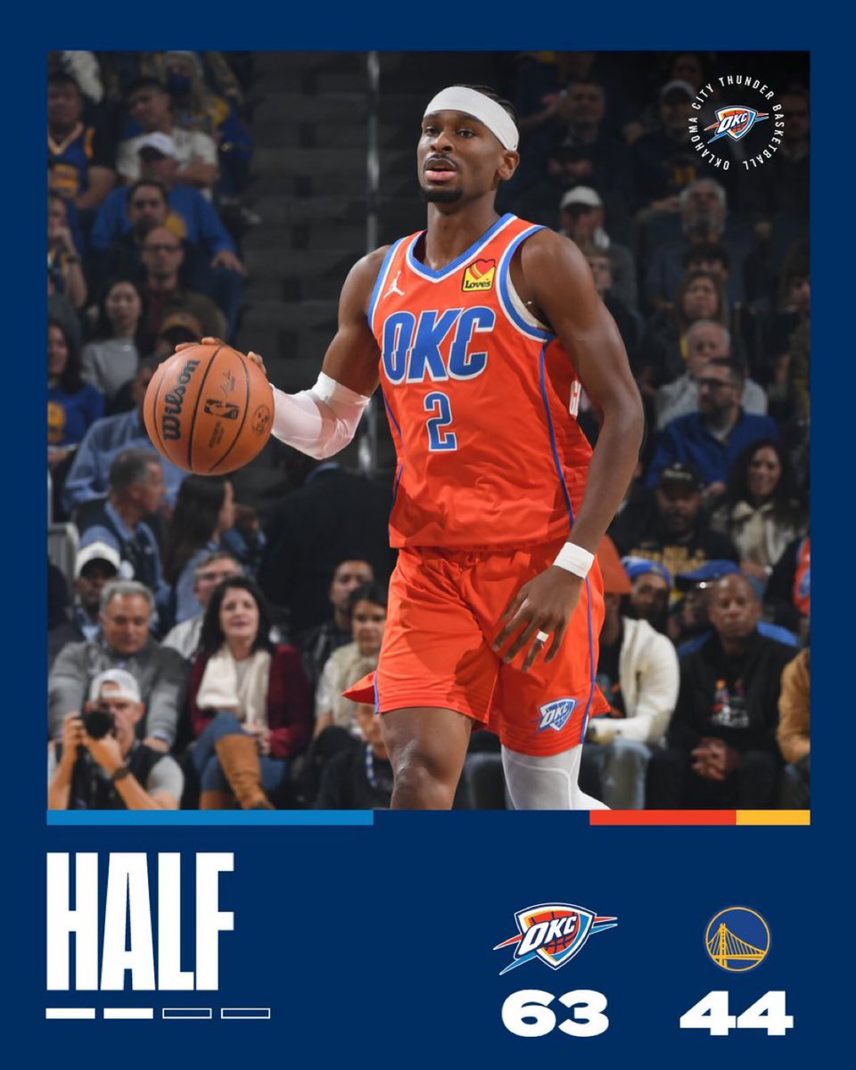 SharpHalftime's tweet image. 🏀 1H Thunder -6.5 💵🔒✅

👍 if you cashed!