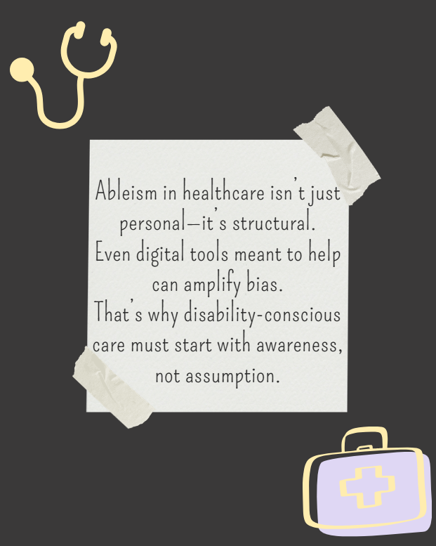 Disability Advocacy Coalition in Medicine tweet media