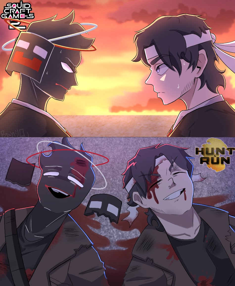 BenjaDraws_'s tweet image. "If we were to be born again one day, would you want to play with me one more time?.."🇫🇷🇺🇸
(No ship😃👍)
#shadounefanart #sapnapfanart #SquidCraftGames #ColoradoPto