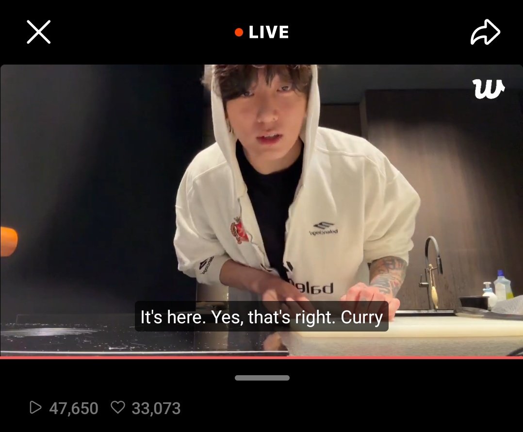 Ya me estaba durmiendo y Jungkook inició live