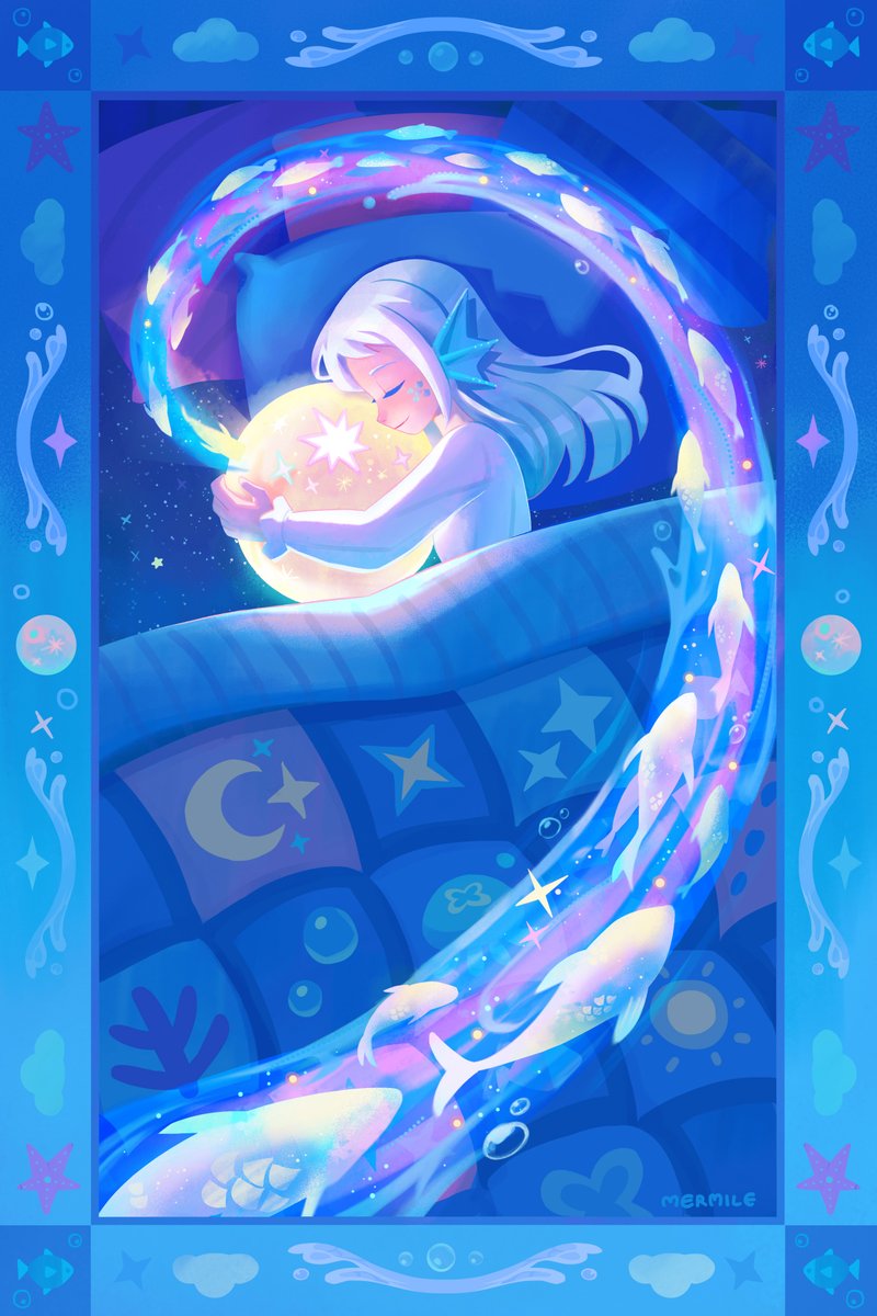 mermile103's tweet image. ฝากผลงานด้วยนะคะ 🐟🩵