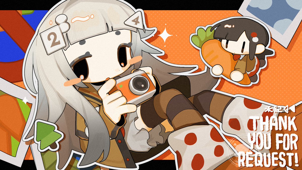 #Skeb　リクエストありがとうございました～🥕✨