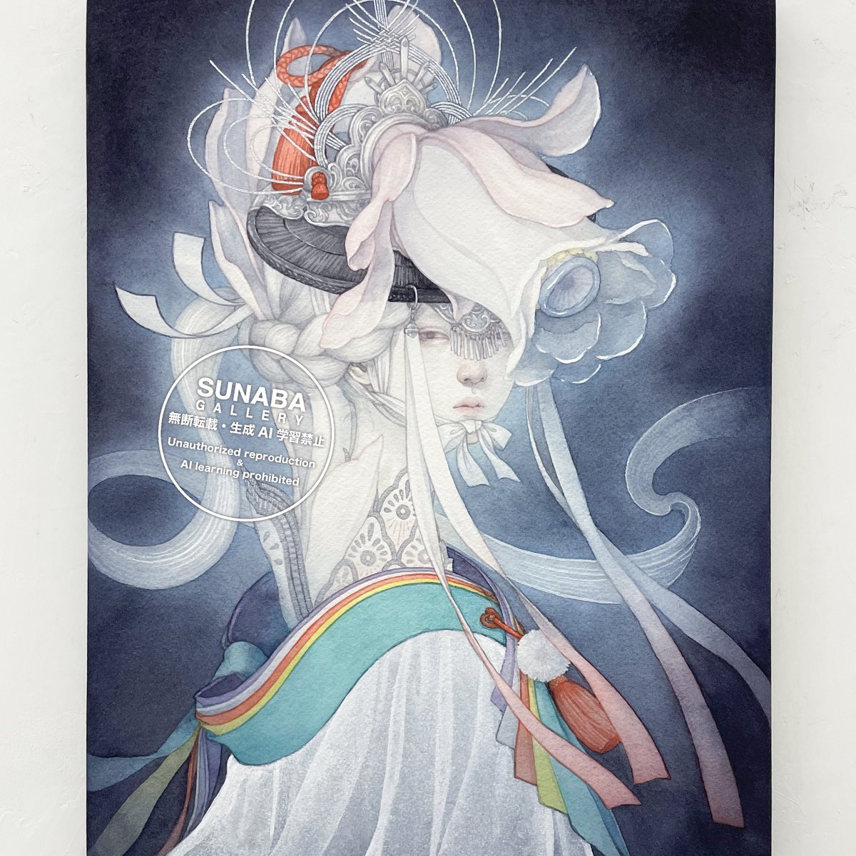 朱華 11/29〜12/10『冬の華Ⅲ』12/01〜13『素敵な現代水彩画展