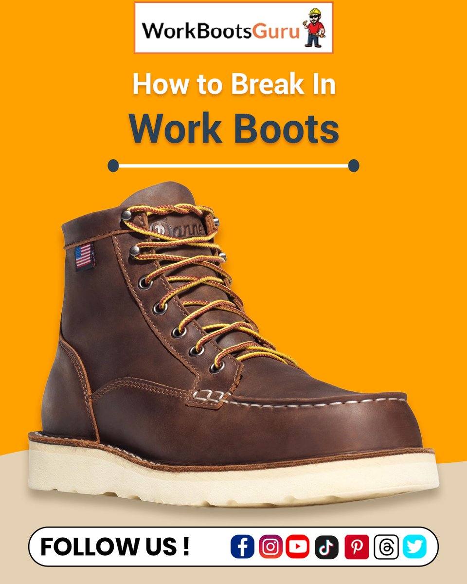 GuruBoots's tweet image. Break in work boots fast with easy, pain-free methods for comfort, fit, and blister-free wear.

Click to shop now:
workbootsguru.com/offers/

For more info visit our website:
workbootsguru.com/how-to-break-i…

 #BootCare #BreakInBoots #LeatherBoots  #FootComfort #WorkGear #workbootsguru