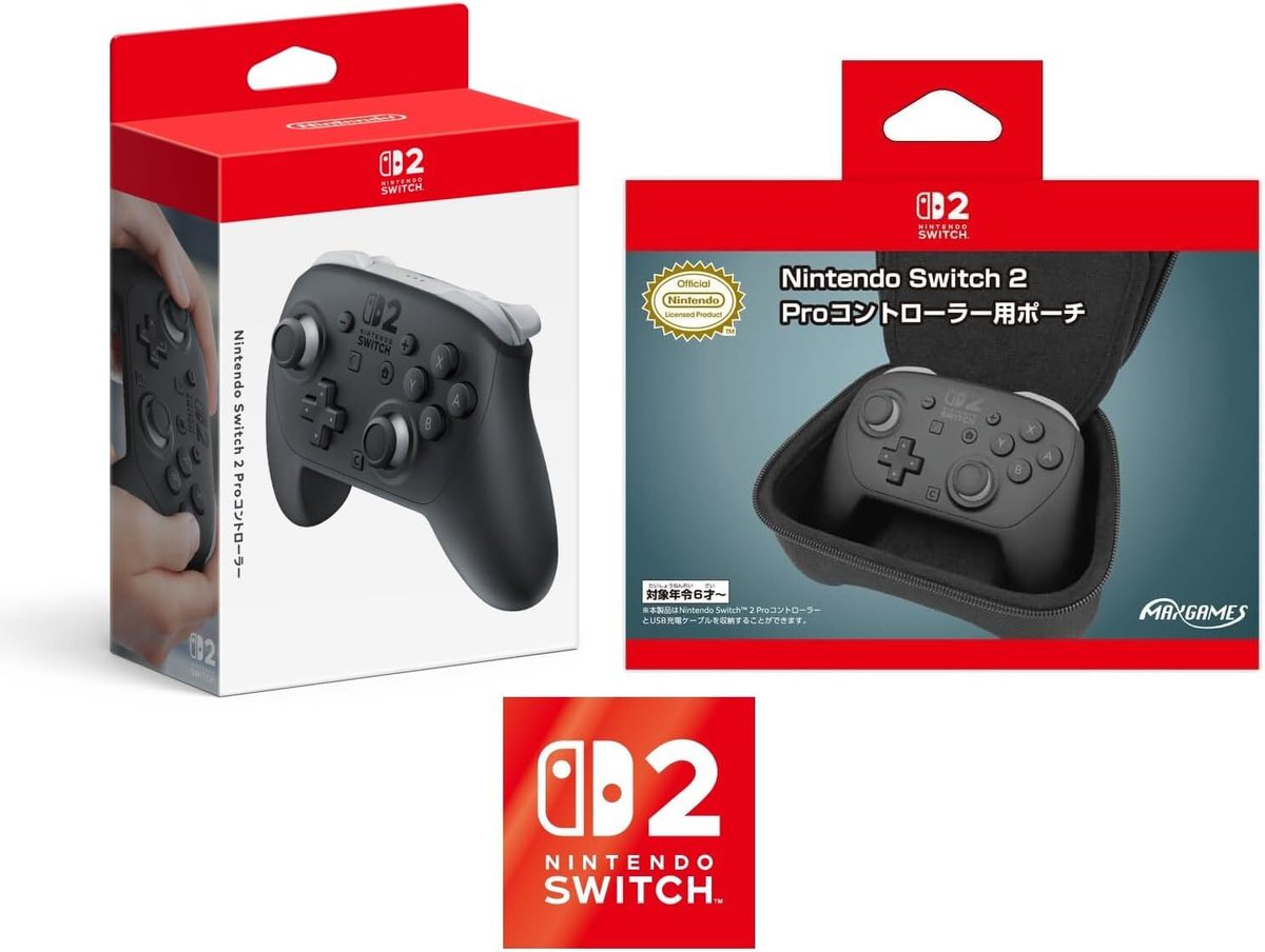 ニンテンドースイッチ2」純正プロコンがAmazonにて予約受付中 ニンテンドースイッチ2」純正プロコンがAmazonにて予約受付中