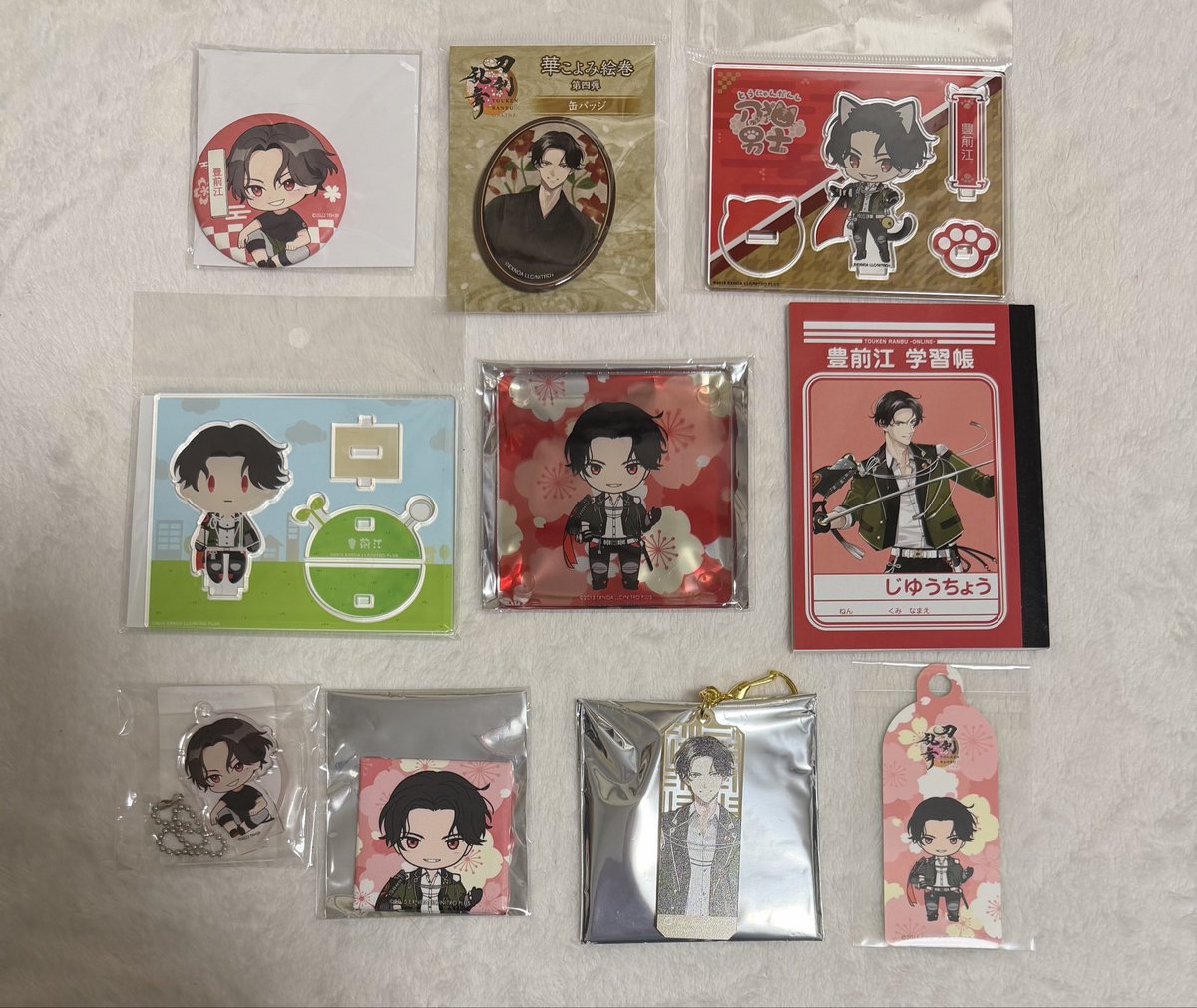 譲渡】刀剣乱舞 とうらぶ 缶バッジ アクスタ アクキー コースター 花丸