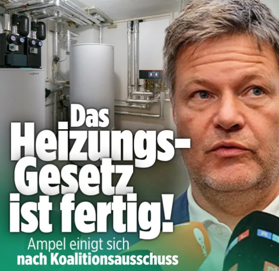 Eine der größten Enttäuschungen dieses „Herbstes der Reformen” war zweifellos, dass die Koalition nicht einmal Habecks Heizungsgesetz zurücknahm. Das steht zwar im Koalitionsvertrag, doch die SPD blockiert.

Hintergrund: Früher waren Heizungen, Energie usw. Sache von Ingenieuren