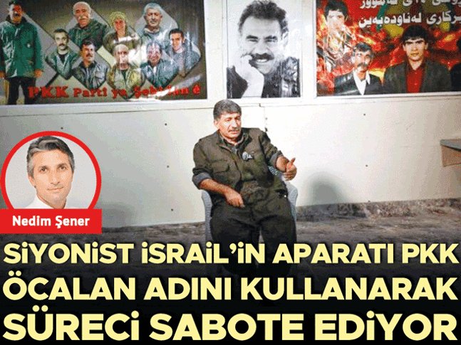 Sizler değil misiniz, koskoca devletin bir terör örgütünü muhatap alarak müzakere yapmasını alkışlayan! 
Şimdi de böyle yazıyorsunuz değil mi? 
İnsan biraz utanır! 
#PkkİleMücadeleEdilir
<a href="/umitozdag/">Ümit Özdağ</a>
<a href="/zaferpartisi/">Zafer Partisi</a>
<a href="/nedimsener2010/">Nedim Şener 🇹🇷</a>
<a href="/dbdevletbahceli/">Devlet Bahçeli</a>
hurriyet.com.tr/yazarlar/nedim…