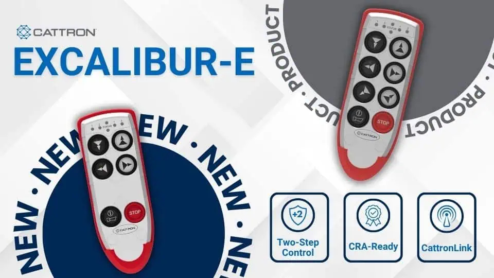 FADnetwork's tweet image. #Cattron recently launched Excalibur-E — an advanced radio #remotecontrol system #engineered to meet the demanding needs of #industrial #machinery and #materialhandling operations. findadistributor.com/news/portfolio…