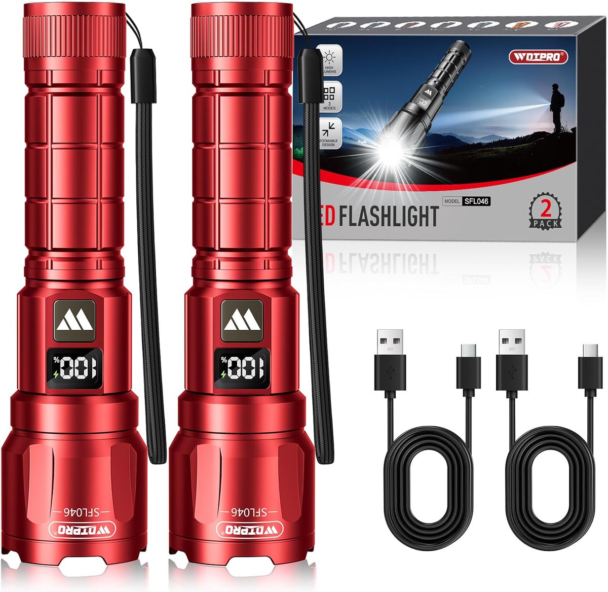 litepocketdeals's tweet image. 🎯 PROMO CODE ALERT! Save 69.99% with code 6DW7UBMS

💰 Now $12 (was $23.99)

WdtPro LED Rechargeable Flashlight 2 Pack, Super Bright Zoom...

🏷️ Code: 6DW7UBMS
litepocketdeals.com/deals/B0FHH4FR…

#PromoCode #Amazon #Deals #ToolsHomeImprovement