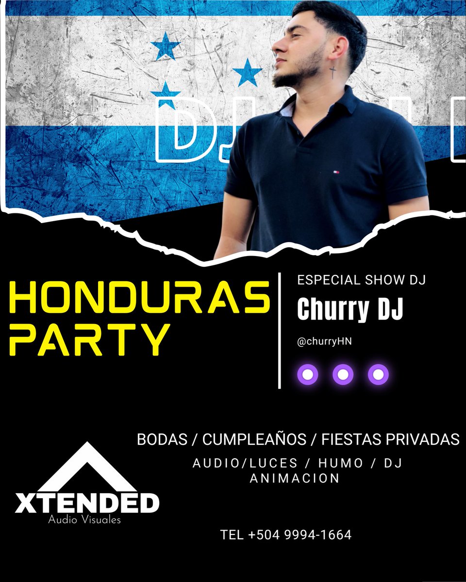 ChurryHn's tweet photo. Churry HN xtended Audio Visuales Honduras Churry DJ #dj #vidaDJ #ChurryDJ #ChurryHN #PolemicasHonduras #djmixes #SanMarcosOcotepeque #Publicidad #creadorDeContenido #colaboracion #post https://t.co/Nv9hHqLLQx