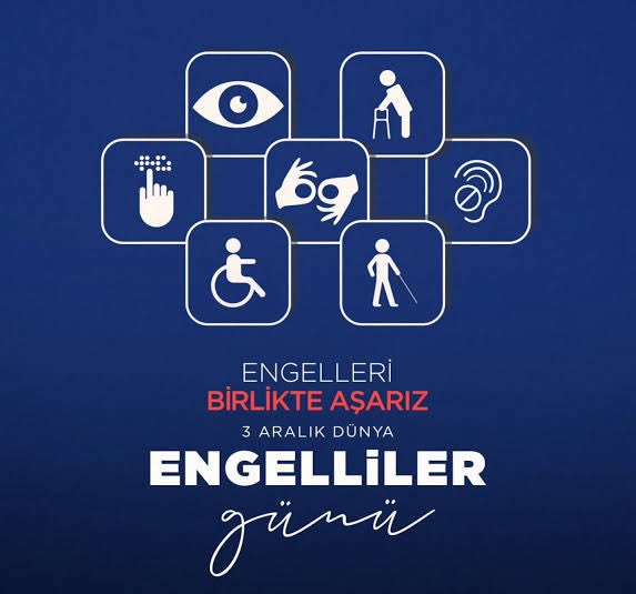 3 Aralık Dünya Engelliler Günü’nde, tüm bireylerin eşit ve erişilebilir bir yaşam sürmesi için farkındalığımızı artırıyoruz.
Engelleri birlikte aşarak daha kapsayıcı bir toplum oluşturmak için bugün bir adım daha atıyoruz.