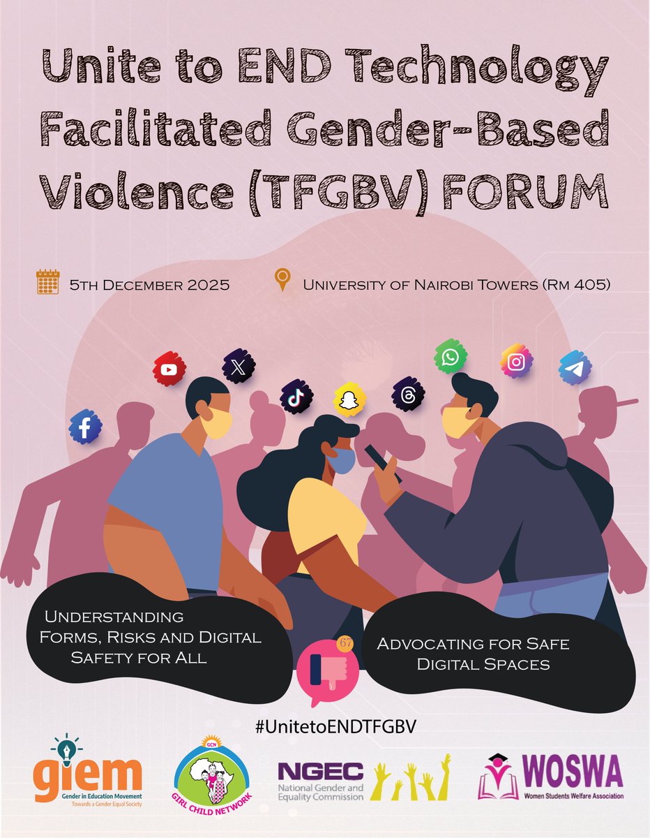 This 5th, be part of a powerful conversation as we unite to END technology-facilitated #GBV. Your voice matters!