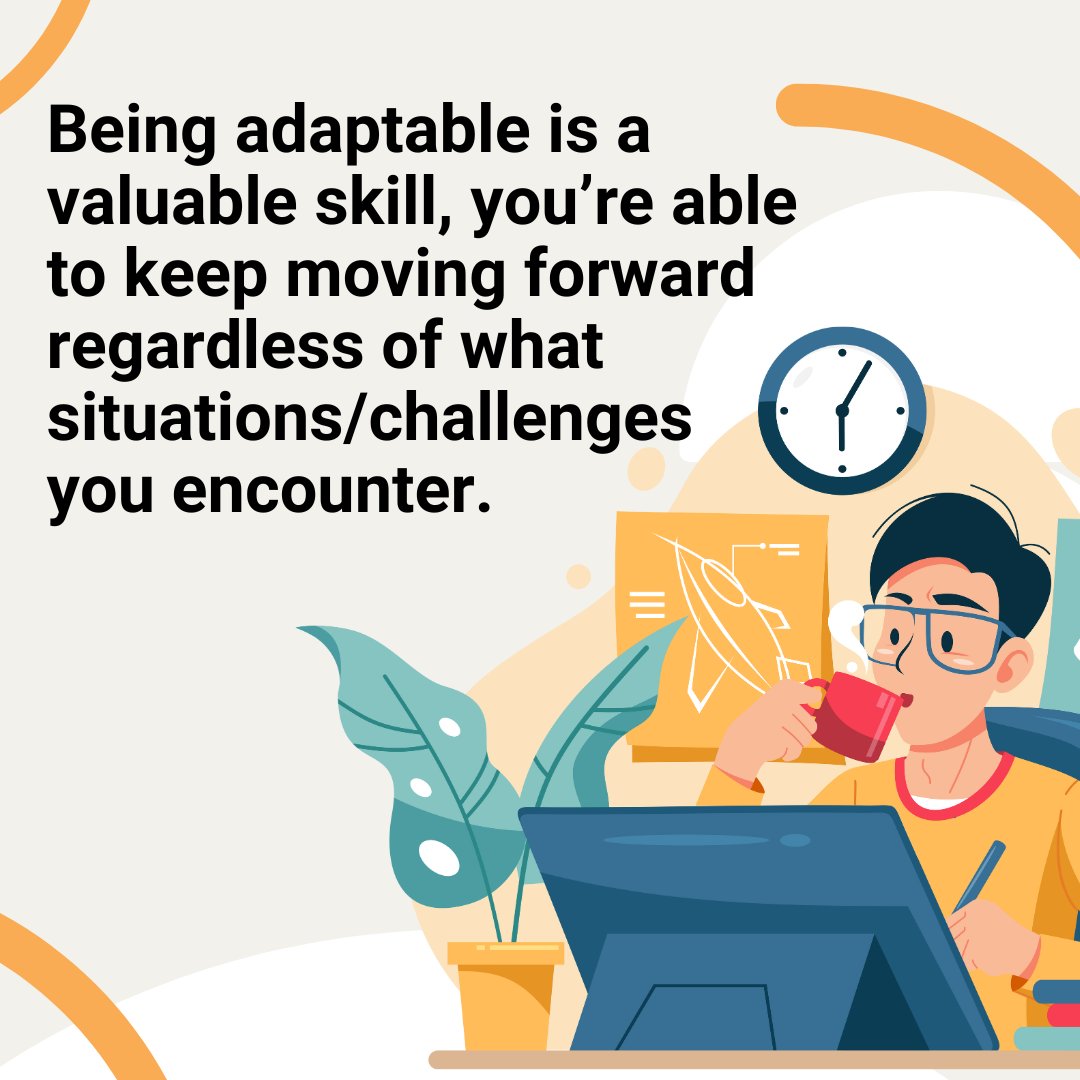 BetterYouSkills's tweet image. ADAPTABILITY is your greatest advantage. 🌱

Change is constant — those who adjust, grow.

Stay flexible, stay curious, stay ready.💪

👉 Follow @BetterYouSkills for daily Growth &amp;amp; Soft Skills tips.

#Adaptability #GrowthMindset #Resilience