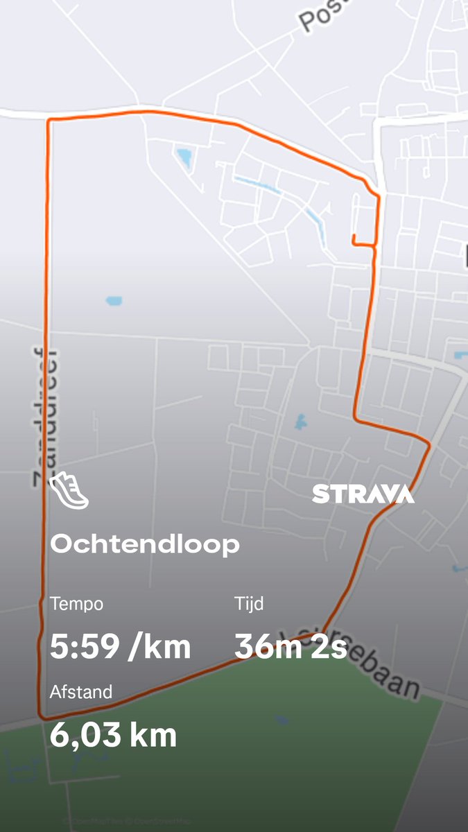 Als je toch weer zoals gewoonlijk  vroeg wakker wordt, dan maar een rondje voordat de #werkdag start <a href="/loopmaatjes/">Loopmaatjes</a>. Bekijk mijn hardloopsessie op Strava: strava.app.link/mD8PaBP2MYb