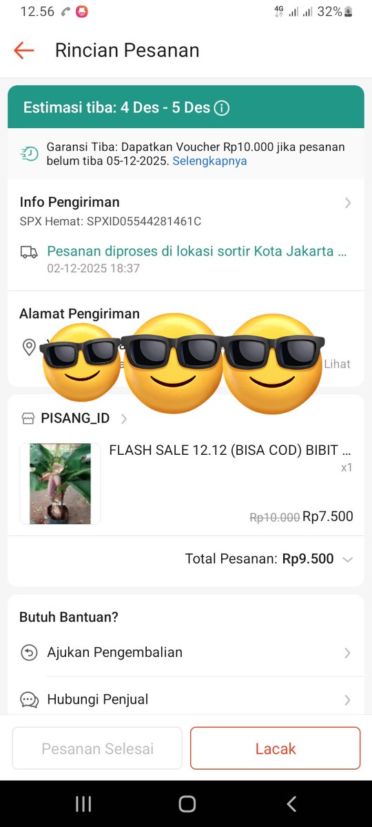 sun3mbelings's tweet photo. @ShopeeID nih aku coba order lagi , sudah di cakung sejak kemaren , sampai saat ini belum beranjak dari cakung https://t.co/Vqr1etoQ5S