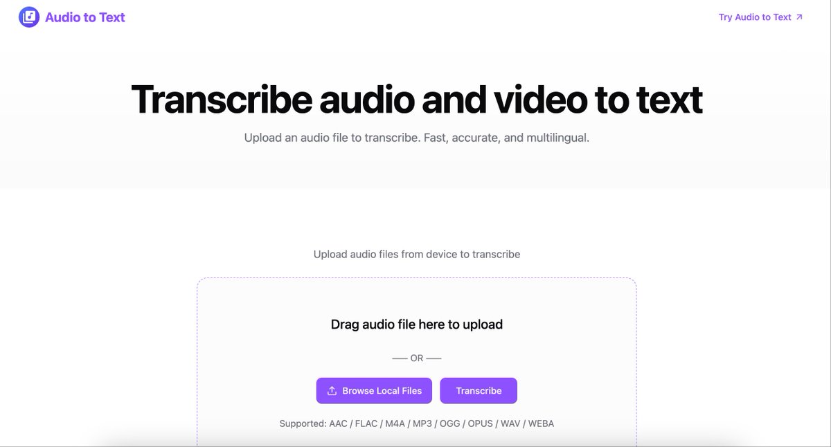 sideprojectors's tweet image. Side project showcase - check out Texdio - Convert and Transcribe Audio to Text Online - sideprojectors.com/project/68373/… @sideprojectors #sideproject #makers #entrepreneur #texdio