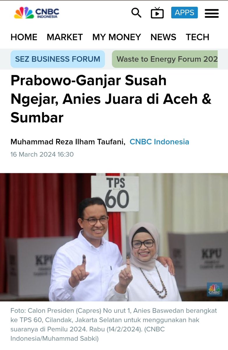 Aceh dan Sumbar pendukung  terbesar Anies di pilpres 2024 lagi kena musibah besar, eh Si Anies malah tidak ke sana?.
Apakah takut dimintai sumbangan yah Pak Anies, sama rakyat Aceh dan Sumbar?
Jokowi aja di daerah yang dia kalah tetap datang, beda kelas jauh emang.