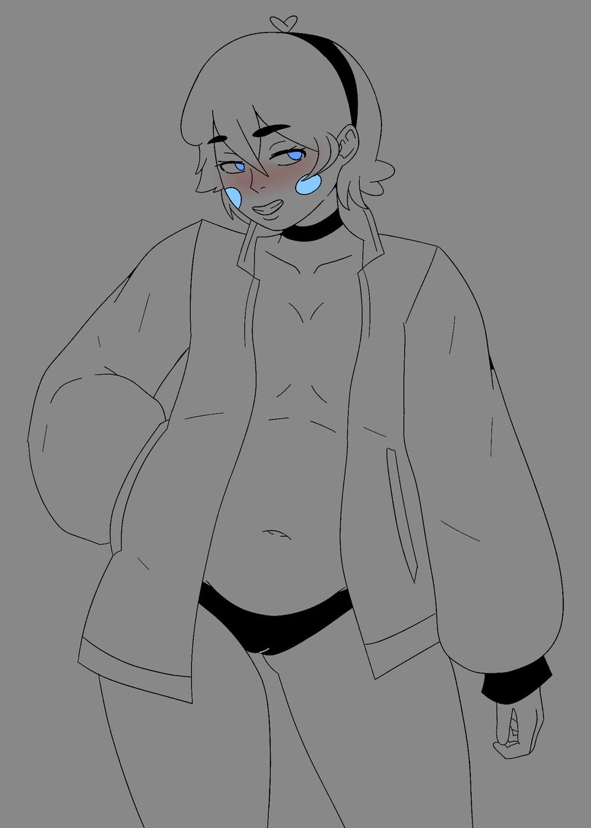 MegaroCD's tweet image. OC doodle, don't mind me