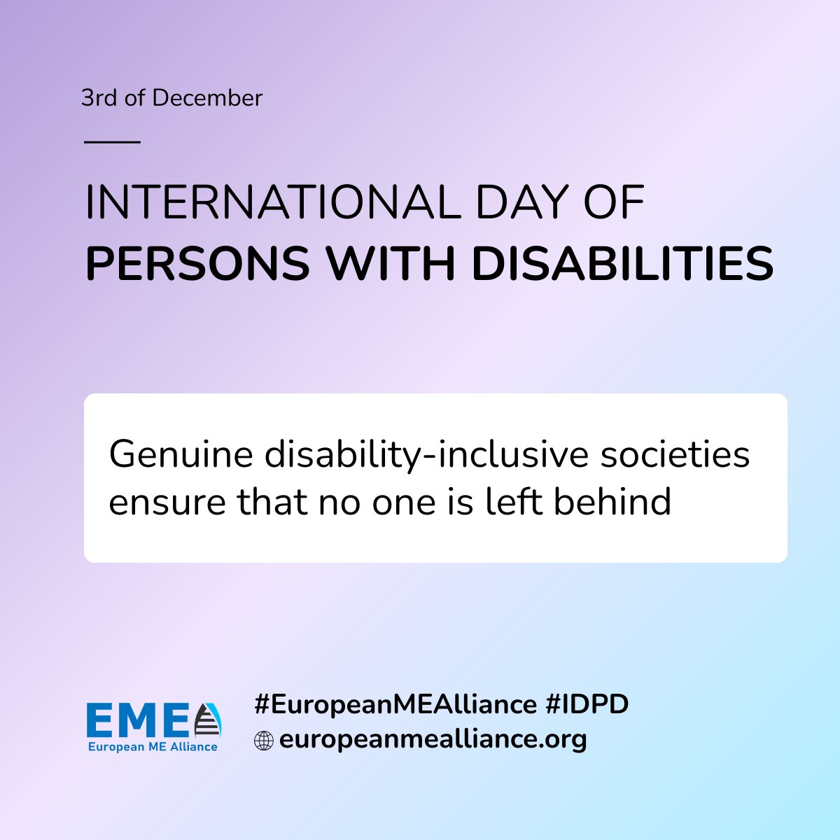 European ME Alliance 🇪🇺 tweet media