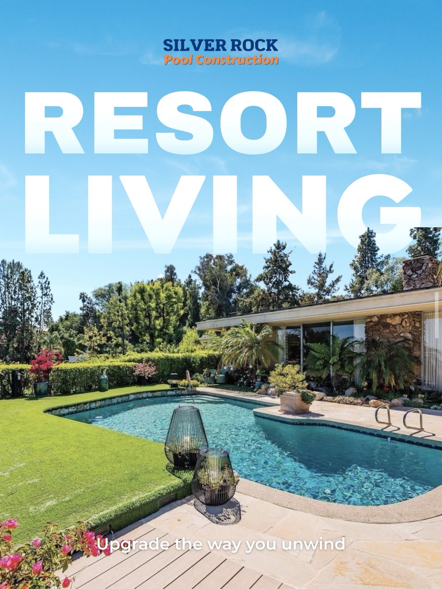 silverrock_pool's tweet photo. We specializes in creating the ultimate resort living experience, transforming your backyard into a daily escape. 

Call us today!

📞 909-757-0202
📧 contact@silverrockpoolconstruction.com
🌐 https://t.co/Sz6bKI6OOX

#ResortLiving #UpgradeYourHome #PoolBuildersNearMe #BajaShelf https://t.co/BJCojC8iLC