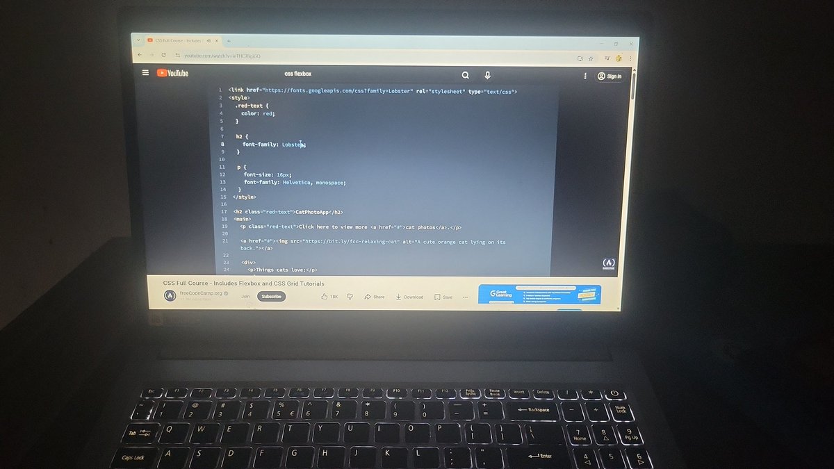 MNattrikr's tweet image. “YouTube is my teacher today. Instead of building projects, I’m spending today day learning,learning &amp;amp; learning 😁
#100DaysOfCode #CSS3 #WebDevelopment