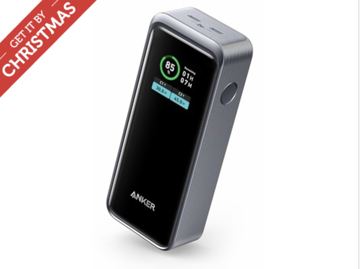 $54.xx (reg $99.xx)
(NEW) ANKER Prime 12,000mAh 2-Port 130W Powerbank - Smart Digital Display

mavely.app.link/e/ClJ5rvr3MYb #ad