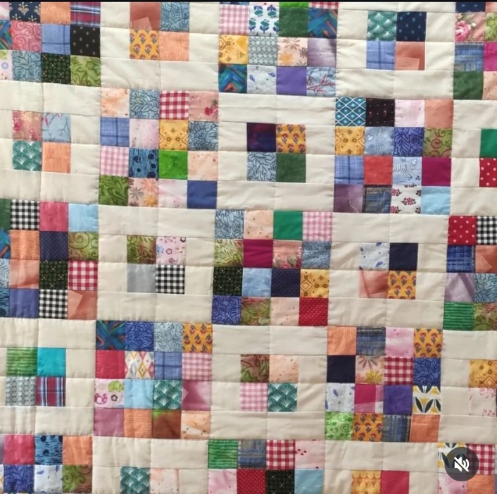 BlrQuilt's tweet image. A colourful patchwork quilt made prettier with expert longarm quilting by @quiltstudiosblr ✨
Want yours longarm-quilted? WhatsApp: +91 96067 58282

#LongarmQuilting #PatchworkQuilt #CustomQuilts
