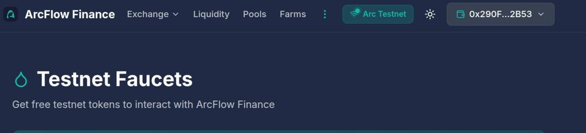 UnitFlowFinance's tweet photo. 🔥 ArcFlow Finance ... Sneak Peek Drops

The Deep Liquidity Era on Arc Chain Begins.

__ ArcFlow Intern.