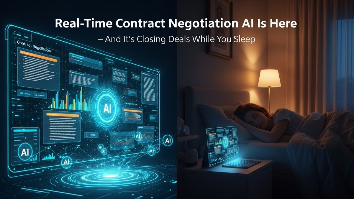 RobotConsult_EN's tweet photo. Real-Time Contract Negotiation AI Is Here – And It’s Closing Deals While You Sleep

In December 2025, three platforms (Spellbook Negotiate, Pactum AI Legal, and the new Robin AI Agent) went live with fully autonomous contract negotiation agents that can redline, counter-offer, and execute agreements via API without human intervention on deals under $10M. 

These agents are trained on millions of real negotiated contracts and your firm’s exact playbook, achieving 91–94% first-draft acceptance rates from counterparties in pilot programs at Dentons, Orrick, and several Fortune 500 legal departments. The system doesn’t just suggest edits — it chats in Slack/Teams, explains rationale in plain English, and escalates only when risk exceeds your pre-set threshold.

The terrifying part? GCs are now running two negotiations in parallel: one with outside counsel (human) and one with the AI agent. In 68% of tests the AI-only negotiations finished faster, cheaper, and with equal or better commercial terms. The associate who used to spend 40 hours negotiating an MSA now spends 40 minutes reviewing the AI’s work. The job didn’t disappear — it moved up the value chain overnight.

#LegalAI #ContractNegotiation #AIAgents #FutureOfDeals #LawFirm2026