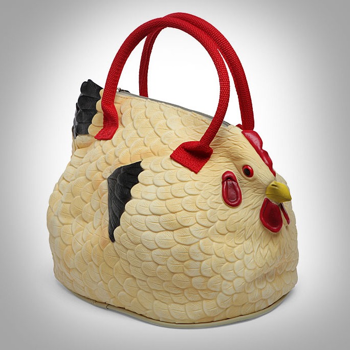 UnicunShop's tweet photo. Who needs a boring handbag when you can carry around a CHICKEN?! 🐔👜 This hilarious "Hen Bag" is guaranteed to turn heads & spark joy. Get yours here: https://t.co/VAz651v8oW #funnygifts #chickenlover #uniquehandbag https://t.co/oLV1fNcGfs