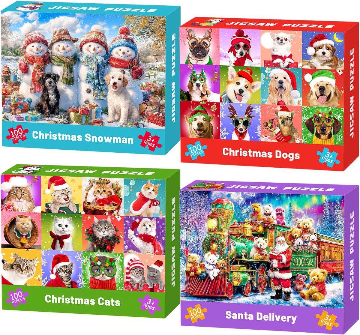 litepocketdeals's tweet image. 🎯 PROMO CODE ALERT! Save 50% with code LC4GKFSV

💰 Now $9.99 (was $19.99)

4 Packs Christmas 100 Piece Puzzles for Kids Ages 4-6 6-8 8-...

🏷️ Code: LC4GKFSV
litepocketdeals.com/deals/B0FQ4VWJ…

#PromoCode #Amazon #Deals #ToysGames