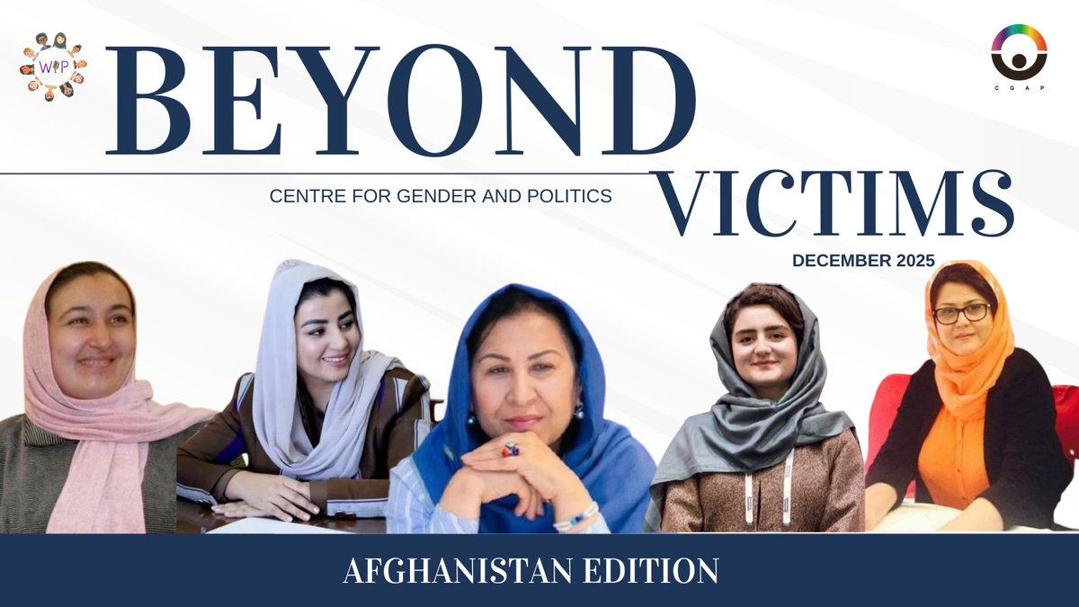 Centre for Gender And Politics (CGAP) tweet media