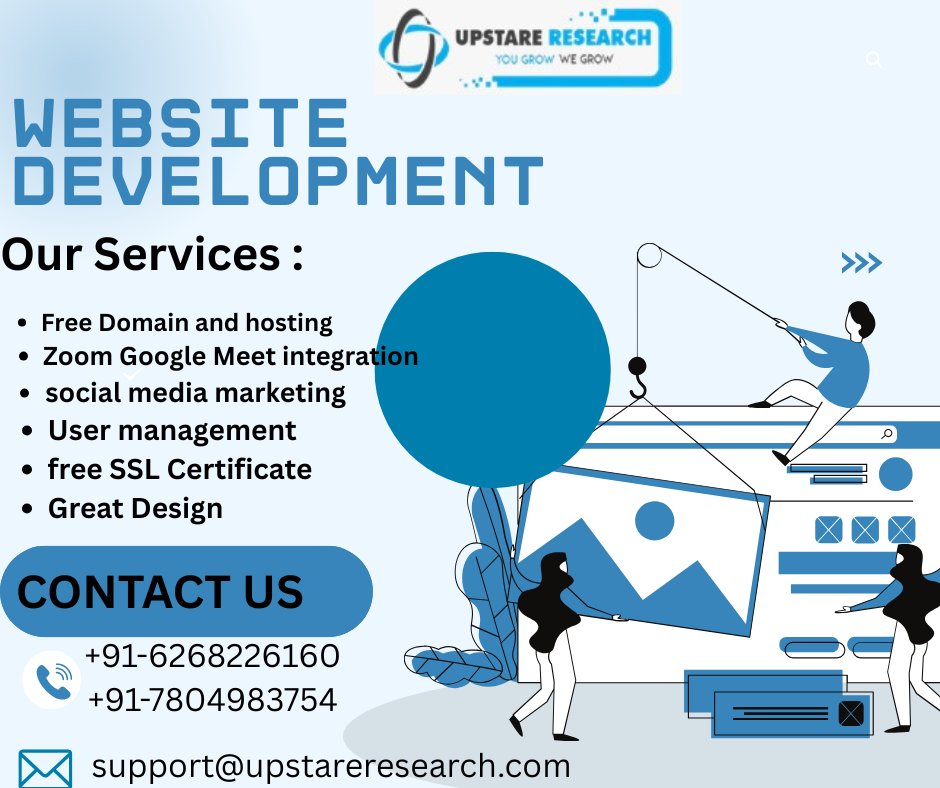 upstareresearch's tweet photo. At Upstare Research Company, we donโt just build websitesโwe build platforms that help your business grow! ๐ป๐ท #WebsiteDesign #WebDevelopment #UpstareResearch #DigitalSolutions #BusinessGrowth #FreeDomain #FreeSSL #WebDesignServices #SocialMediaMarketing #ZoomIntegration #Google https://t.co/Taf6oT4KK3