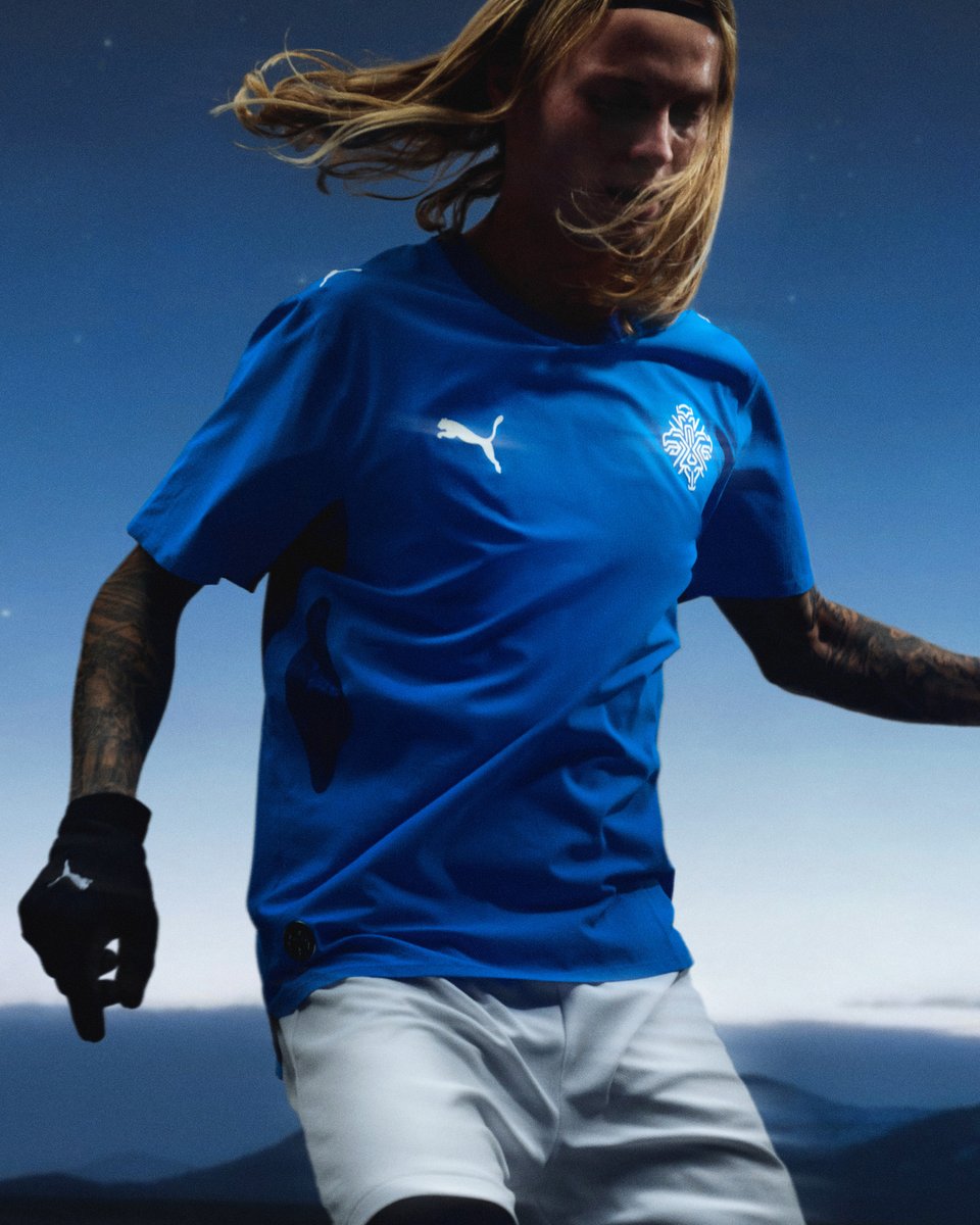 🇮🇸 PUMAがアイスランドの新ユニを発表！👕 プーマが契約する欧州各国