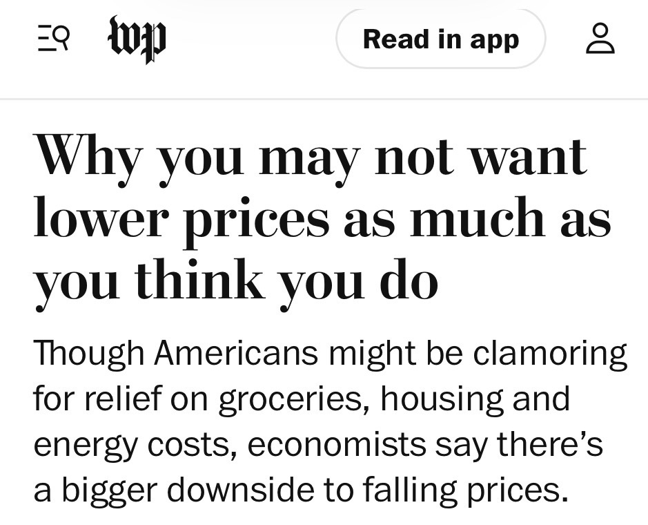Learn to love inflation and poverty