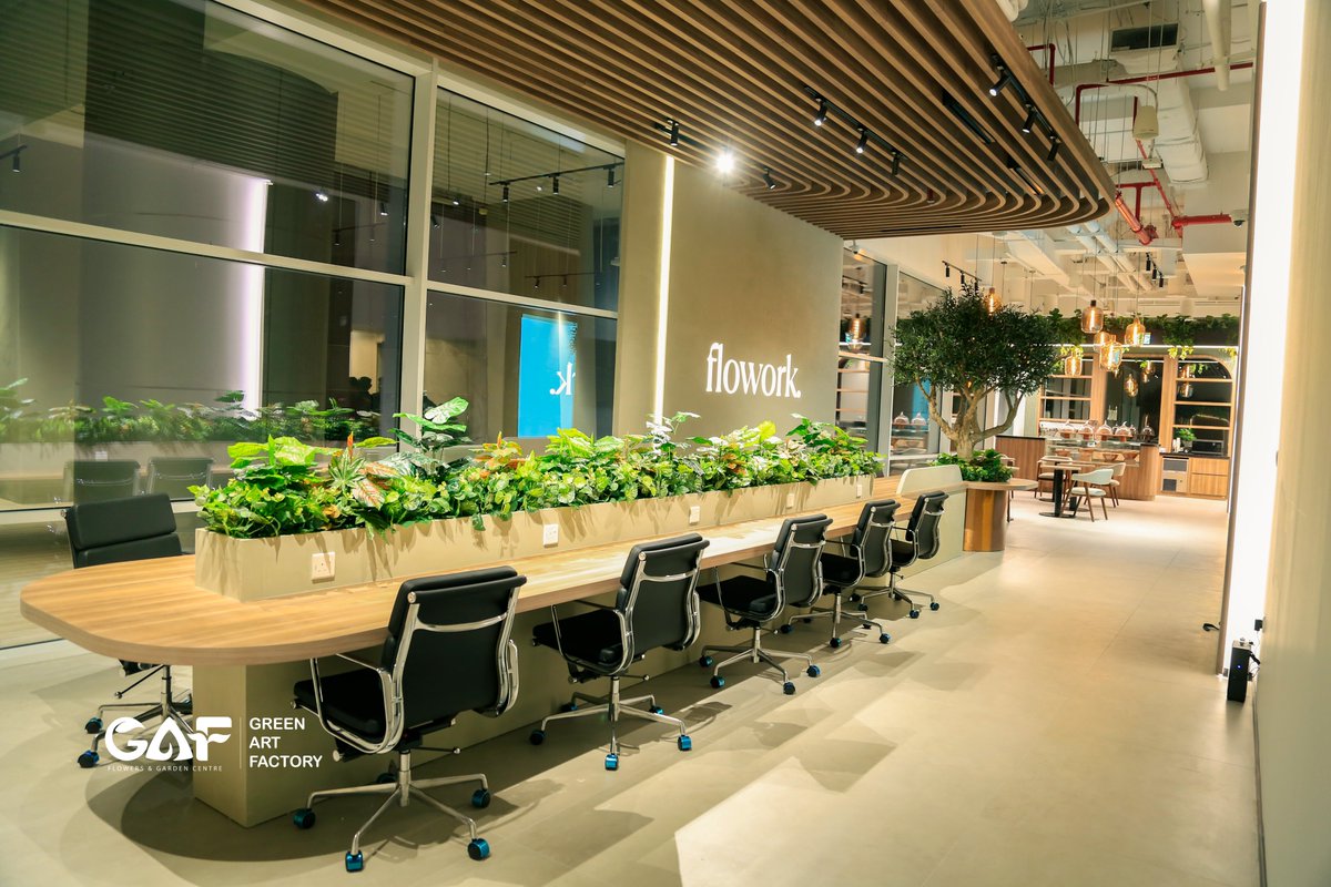 Greenmosswall's tweet image. Full Office Greenery Project at Flowork 🌿🏢✨

🌐 greenartfactory.ae
☎ Voice/WhatsApp: +971 56 95 88 315
📧 info@greenartfactory.com

#GreenArtFactory #WorkspaceDesign #ArtificialPlants #ArtificialOliveTree #HangingPlants #OfficeMakeover #CreativeTeam #Dubai #Flowork