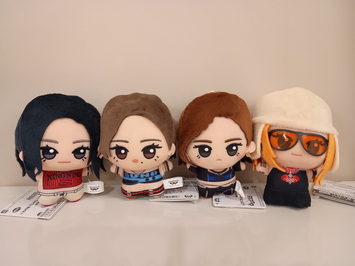 ☆新入荷景品情報☆ aespa ちびぐるみ～Dirty Work～ 全4種 本日当店