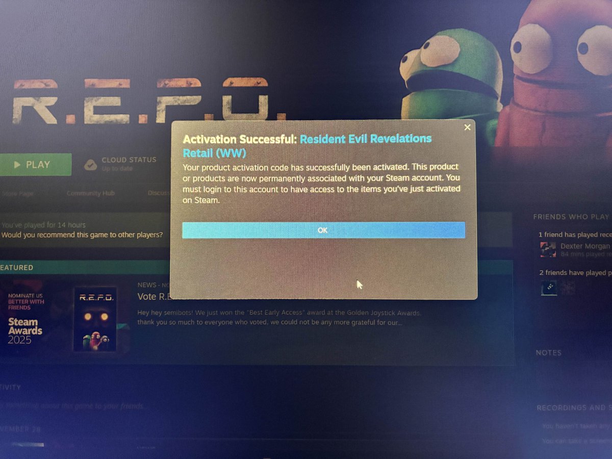 Jazz04961's tweet photo. Thank you for the steam key @twit_user69 #LucadoLegit https://t.co/wnynIPRjIY