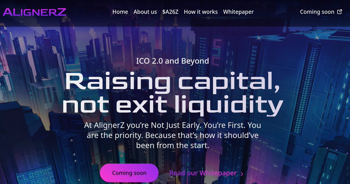 cryptobits72's tweet image. Growth from committed holders

@AlignerZ_Labs is redefining bidding space by making  bidding fair and stable

Founders get real values for their projects from committed holders

Token holders believe in the projects with convictions and long term mindsets

Alignerz is building…