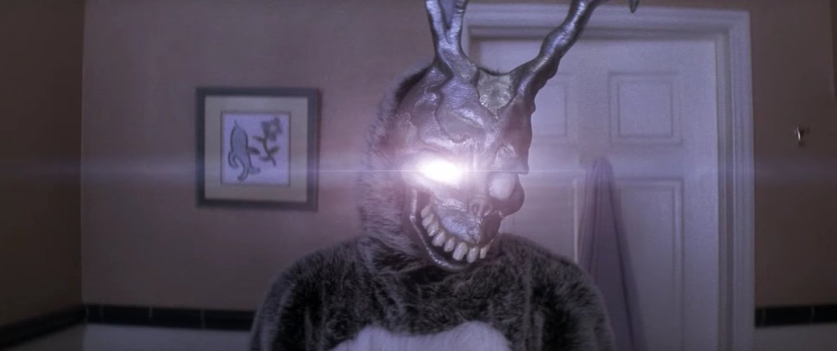 filmforever87's tweet photo. Donnie Darko (2001)

Director:
Richard Kelly

Starring:
Jake Gyllenhaal
Jena Malone
Drew Barrymore
Mary McDonnell
Katharine Ross
Patrick Swayze
Noah Wyle https://t.co/WAV34FWldz