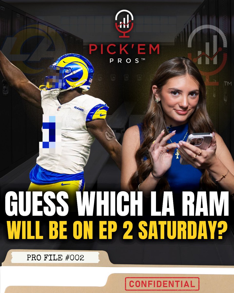 Bryannasports's tweet photo. Another pro athlete. Another story. Another level. πππ
A Los Angeles Ram is next for episode 2
Who do you think it is? π
#bryannasports #nfl #larams #ramsnation #nflinterviews #footballlife #la #ramshouse #pickempros #nextepisode #growing #nevergiveup #workhard #ramsfans @RamsNFL @NFL @PatMcAfeeShow @AdamSchefter