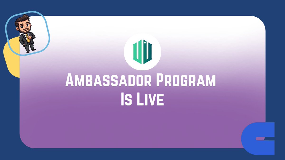 Web3Ryn's tweet image. U2U Network Ambassador Program is Live🔥

👉🏻Ambassadors share a $1,000 U2U reward pool🤑

Apply now👉🏻 docs.google.com/forms/d/e/1FAI…

@u2u_xyz #Ambassador #program #ApplyNow #CryptoNews