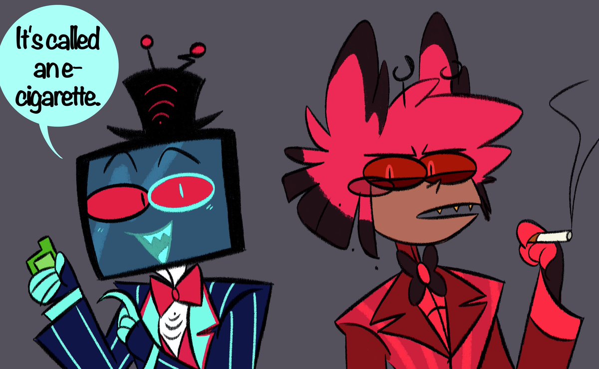 Alastor hates vapes

#HazbinHotel #HazbinHotelFanart #HazbinHotelAlastor #HazbinHotelVox #RadioStatic